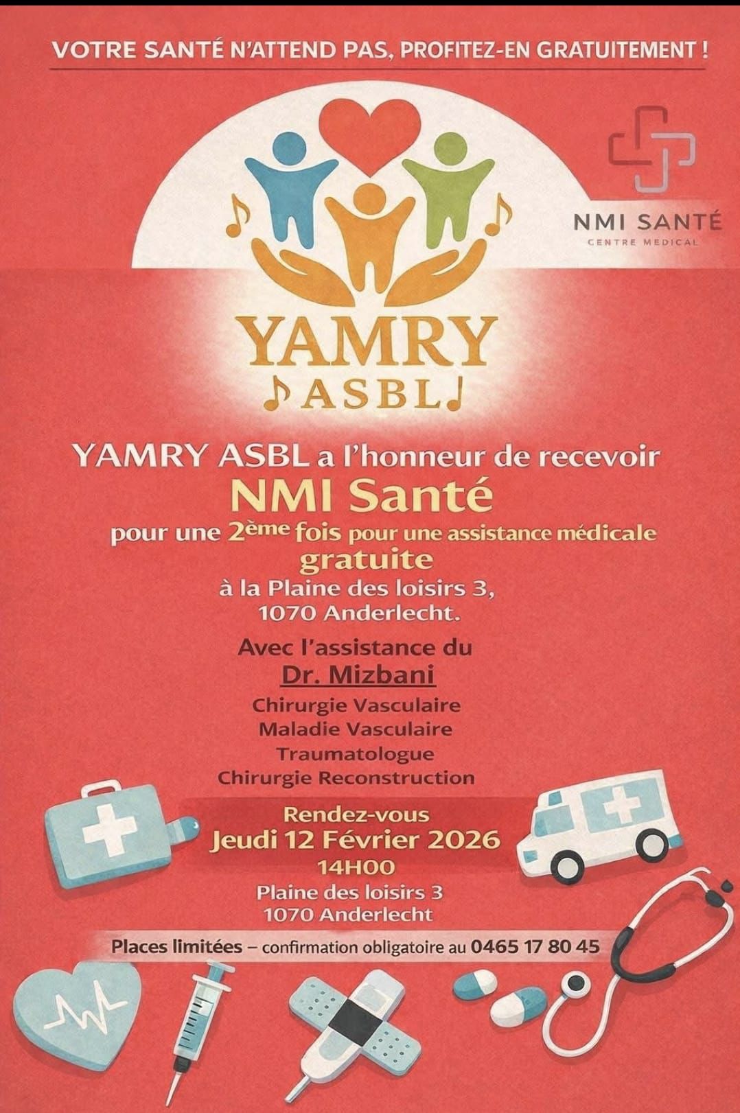 Consultation gratuite Yamry ASBL – photo 1